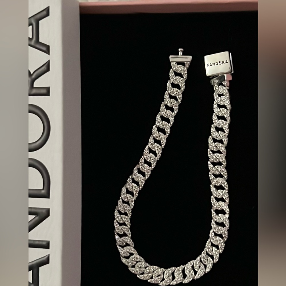 Pandora Cuban bracelet 17cm